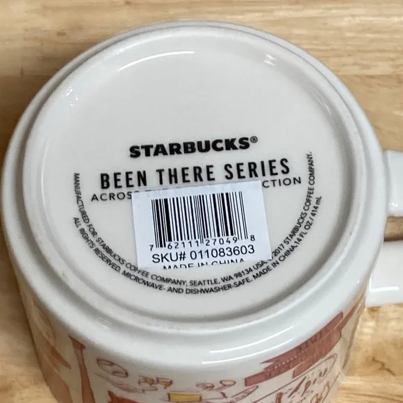 Starbucks Been There Series 2017 New York State Mug New with SKU - Picture 6 of 6